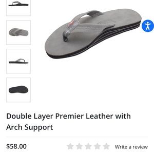 Grey Rainbow Sandals (Men’s)